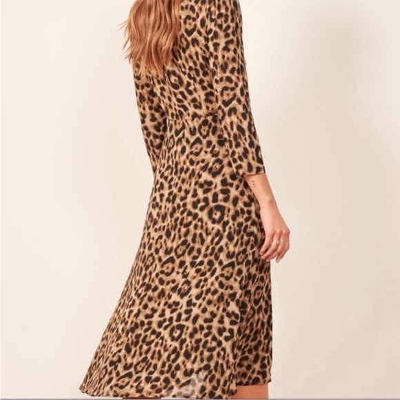 Reformation Alma Leopard Dress - Picture 2 of 8